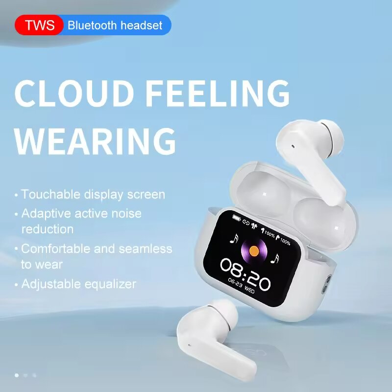 TWS Earphones Manufacturer - E11 BT Wireless Hifi Sound AI Voice Translation ANC ENC Touch Screen