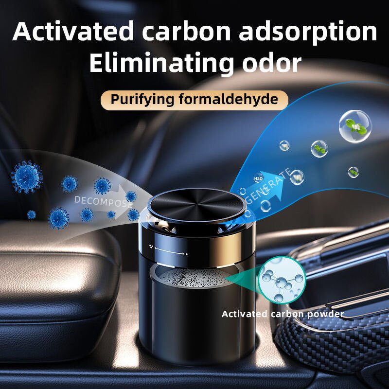 Car Air Freshener Manufacturer - Luxury Alloy Metal Long-Lasting Aromatherapy Solid Balm Diffuser Interior Perfume Kit