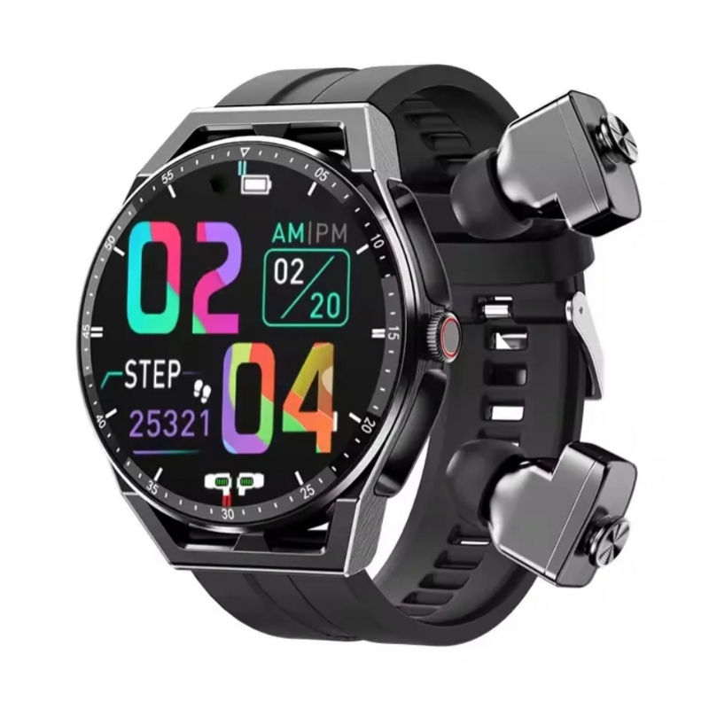 Smart Watch Manufacturer - Earphones Watch 2 in 1 Good Quality Portable Fast Charging