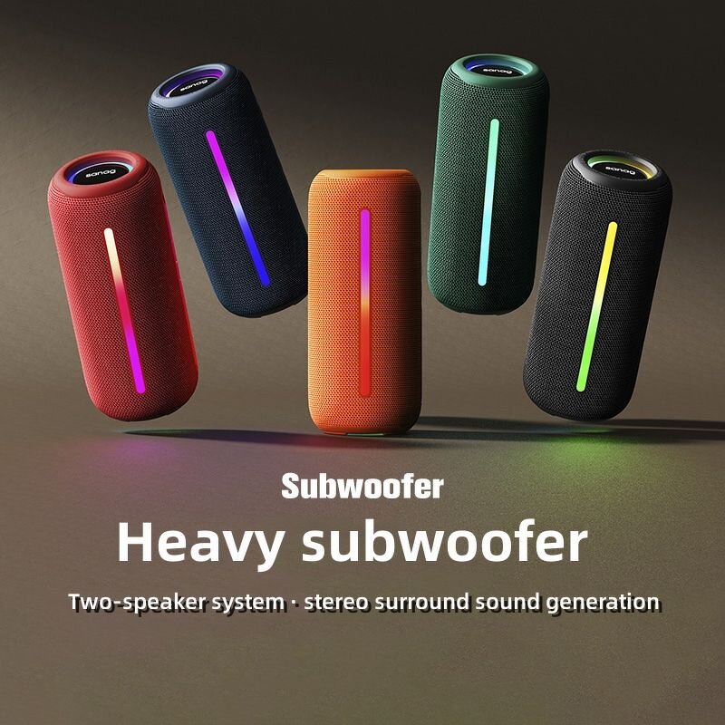 Wireless Speaker Manufacturer - ST-132 Multifunctional Portable Rechargeable Dual Speakers BT5.3
