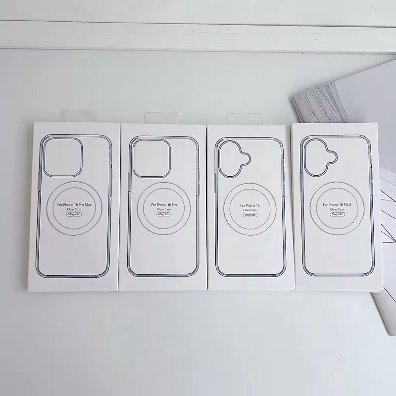 Phone Cover Manufacturer - Clear Magnetic Shockproof Mag Safe Transparent for iPhone 17 to 13 Pro Max