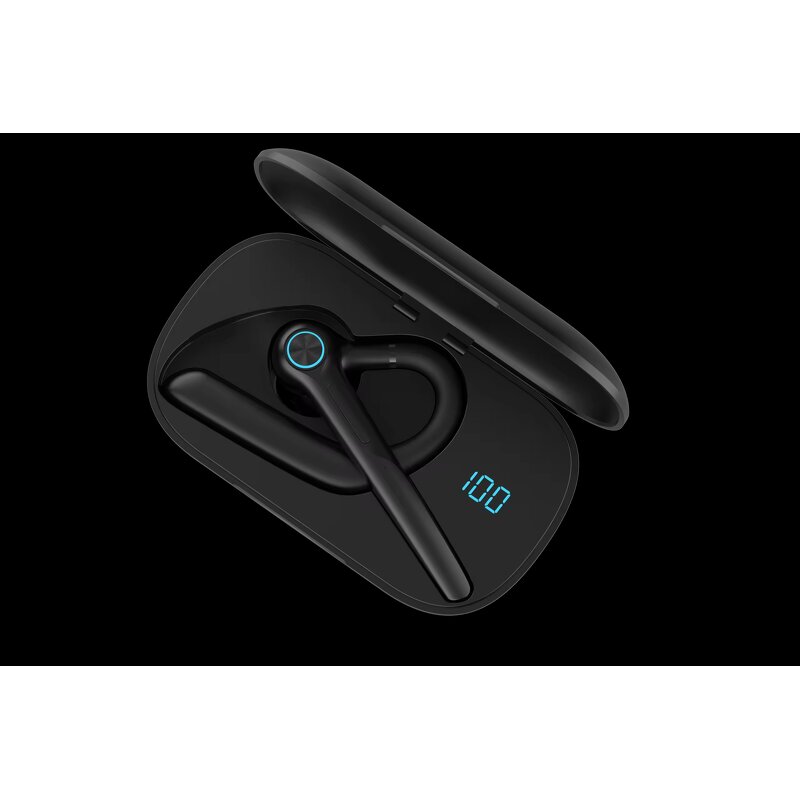 Wireless Headset Manufacturer - Monaural Ear Hook TWS Touch Control BT 5.3 Noise Canceling Waterproof G3