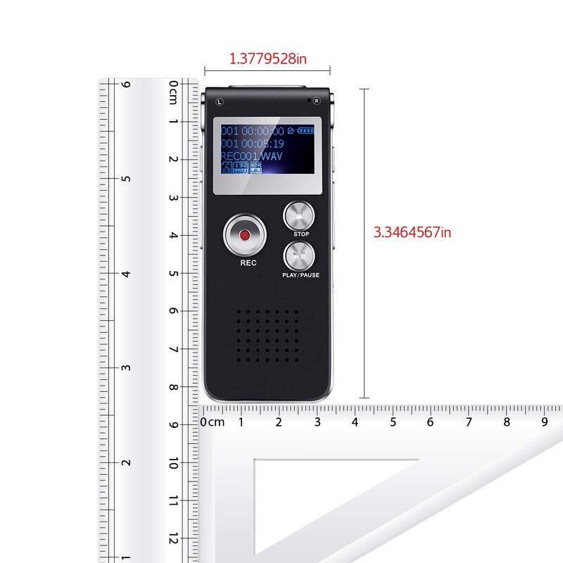 Digital Audio Recorder Manufacturer - T60 Music Player Multifunction 8GB Voice Recorder