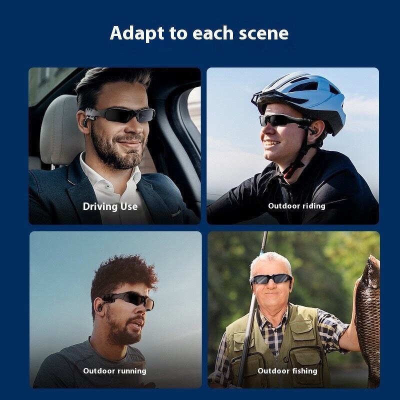 Smart Glasses Manufacturer - Factory Low Price Wireless Earphones Acetate Foldable Sport Driving