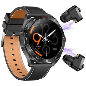 Smart Bracelet Manufacturer - T95 TWS 2 In1 1.52 Inch Zinc Alloy Headphones Fitness Reloj Inteligente