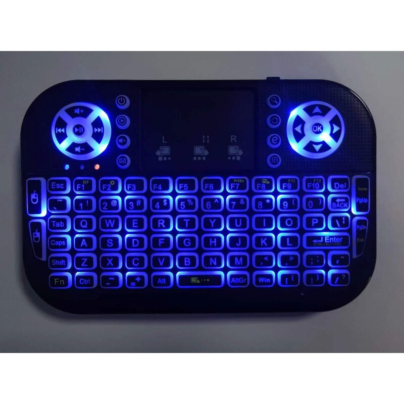 Wireless Keyboard Manufacturer - Mini 2.4G Backlight with Mouse Touchable for Smart TV Box PC