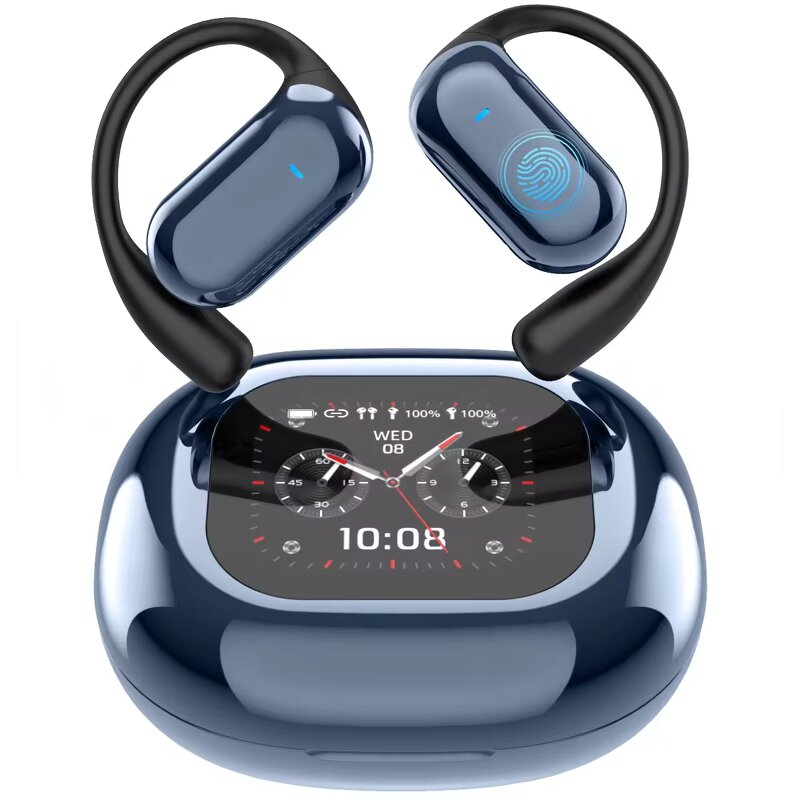 OWS Earphones Manufacturer - YYK-Q16s Pro Ear Hook Sports Smart Color Screen Multi-Function