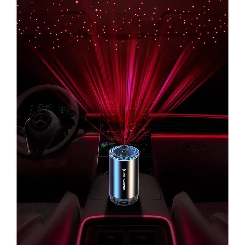 Car Aroma Diffuser Manufacturer - Premium Portable with Colorful Lights Mist Fragrance Smart Essential Oil Nebulizer