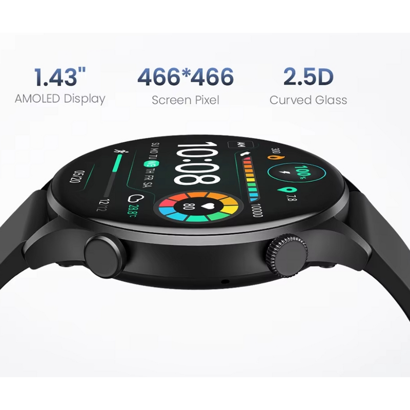 Smartwatch Manufacturer - IP68 Waterproof New Design Sports with Health Monitoring
