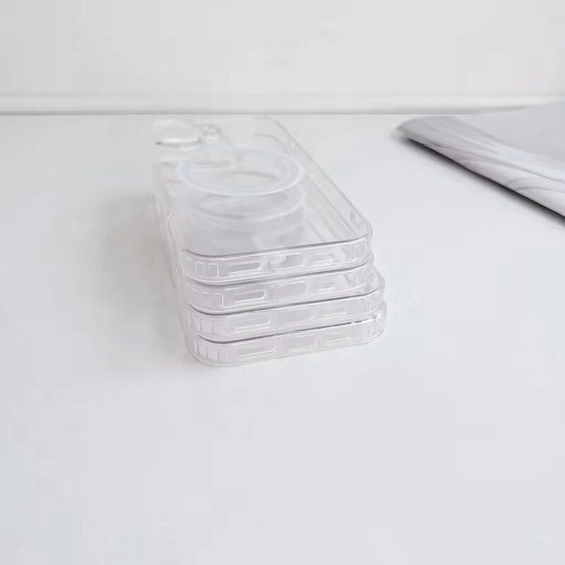 Phone Cases Manufacturer - Wholesale Luxury Crystal Clear Magnetic for iPhone 12 to 16 Pro Max