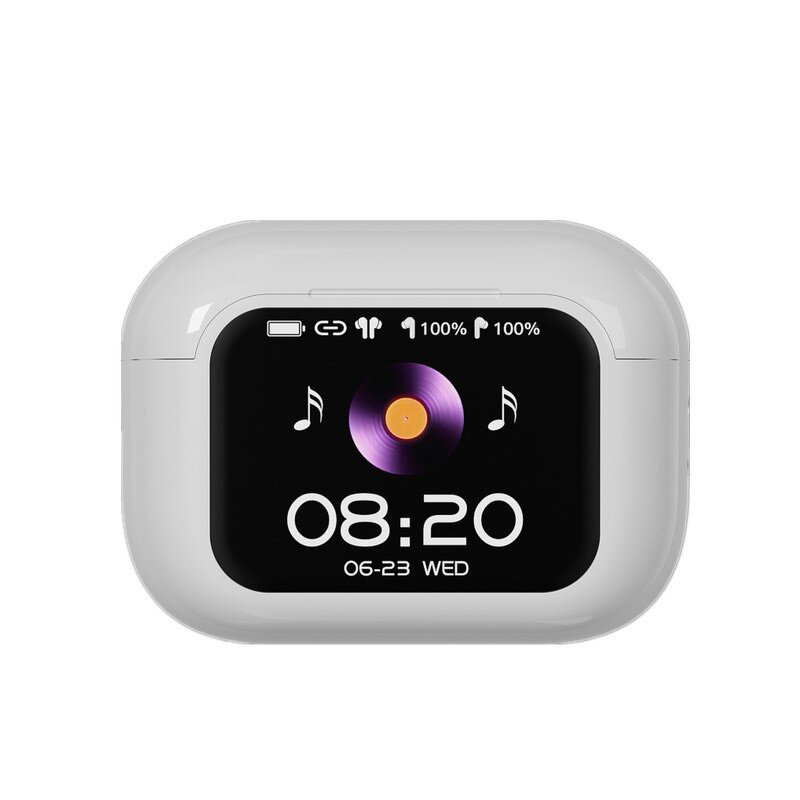 TWS Earbuds Manufacturer - E11 AI Translation Smart ANC Noise Cancelling Colorful LED Touch Screen Control