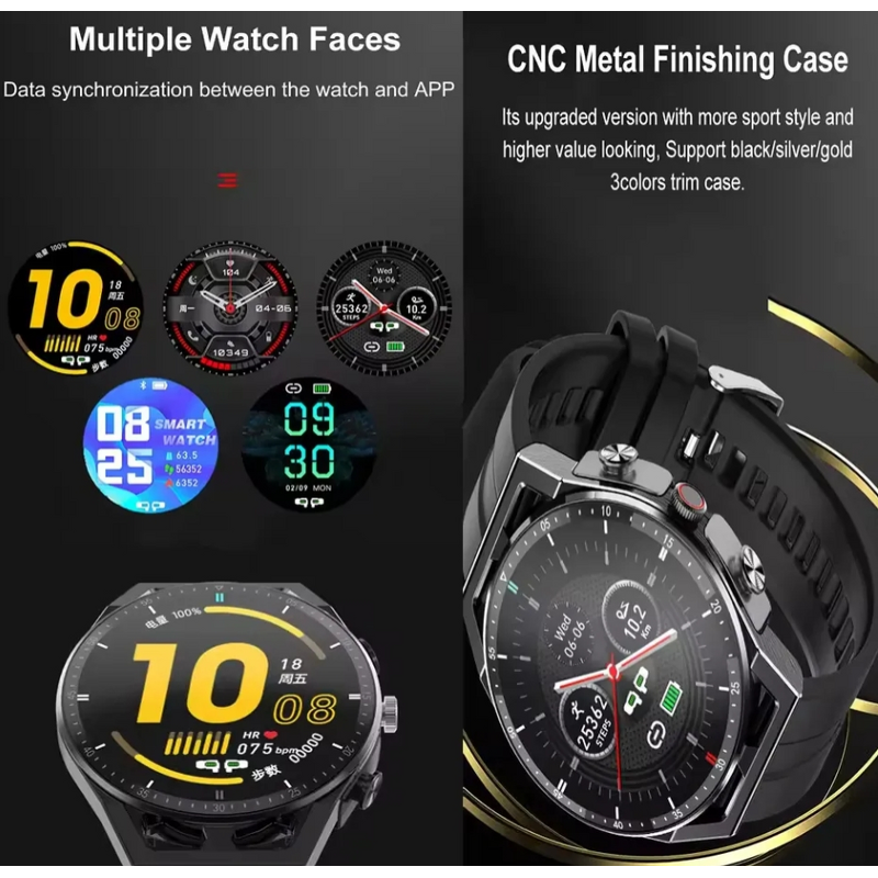 Smart Watch Manufacturer - Earphones Watch 2 in 1 Good Quality Portable Fast Charging