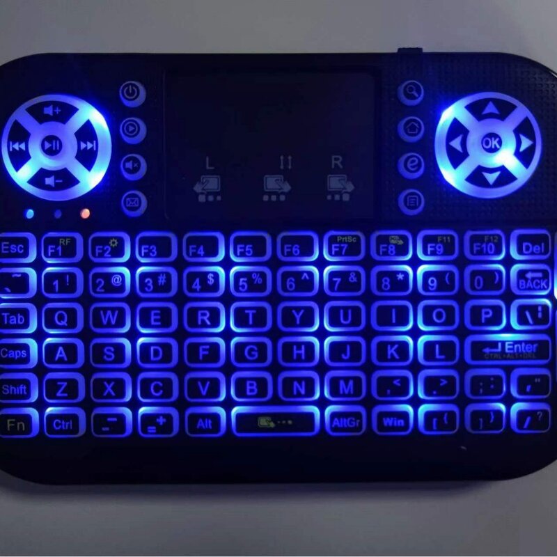 Wireless Keyboard Manufacturer - Mini 2.4G Backlight with Mouse Touchable for Smart TV Box PC