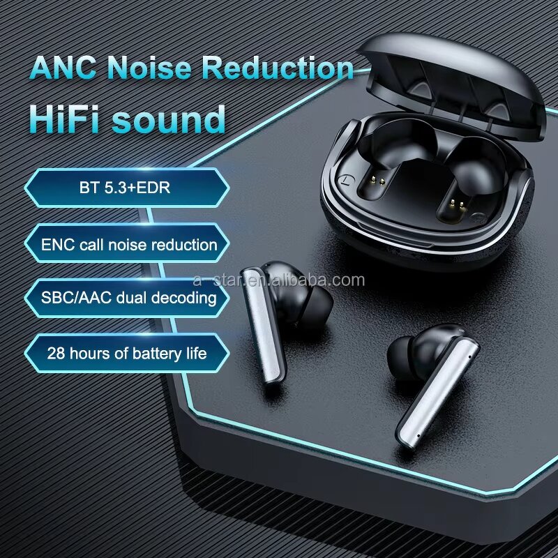 Wireless Earphones Manufacturer - P60 Pro Noise Cancelling ANC ENC In-ear