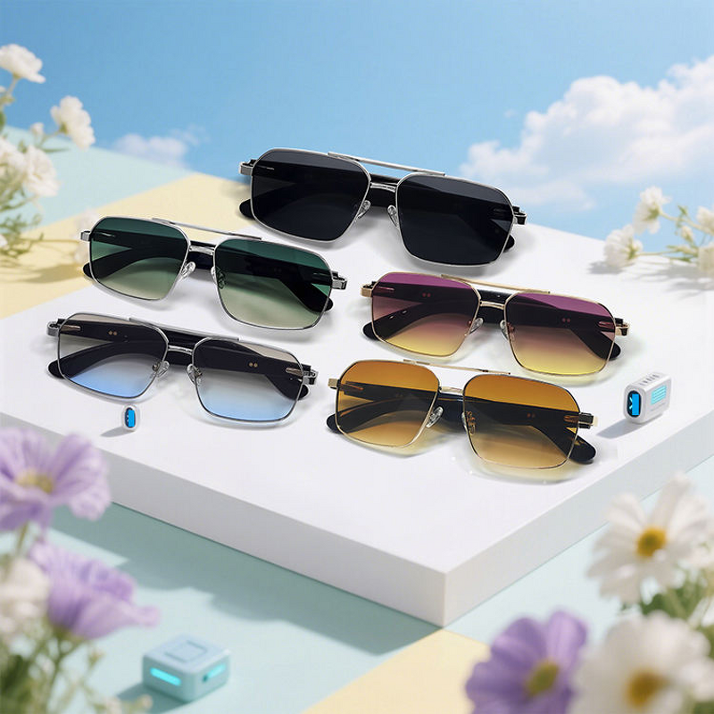 GY100 Smart Glasses - Manufacturer - BT AI Translation 800W Camera HD Photo Video