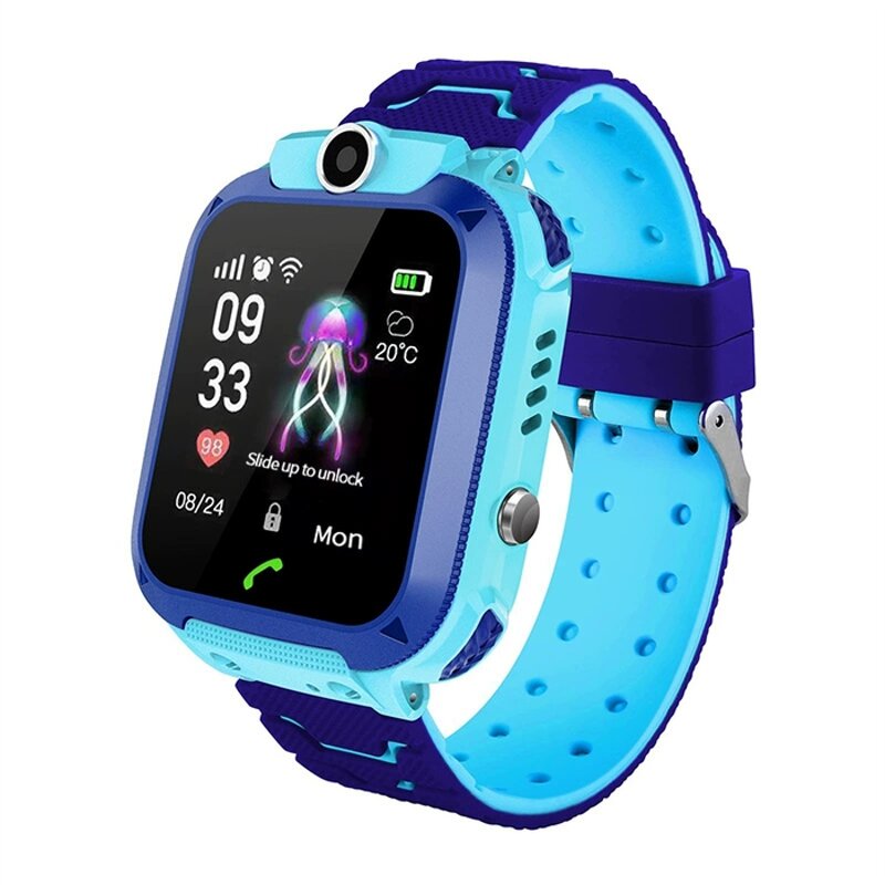 Q12 Kids Smart Watch - Manufacturer - GPS LBS Tracking SIM Call BT Android Phone