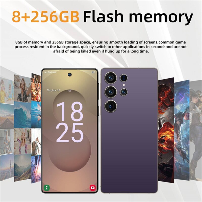 S25 Ultra 5G Smartphone - Manufacturer - 3+64GB Dual Sim 5G LTE S24 Ultra