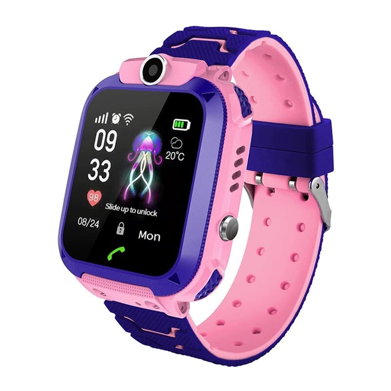 Q12 Kids Smart Watch - Manufacturer - GPS LBS Tracking SIM Call BT Android Phone