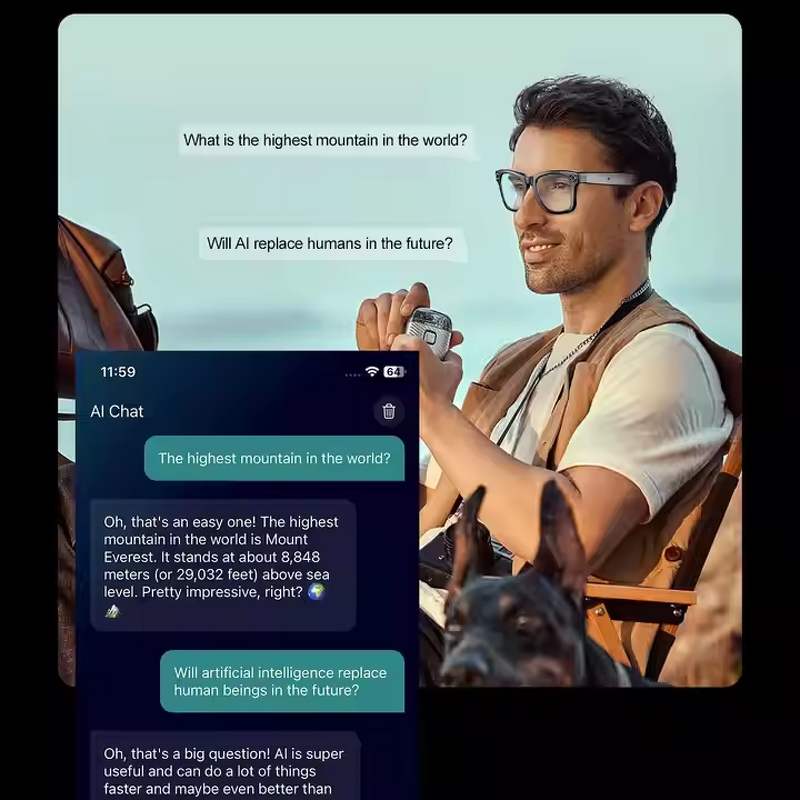 M01 Smart Sunglasses - Manufacturer - Open Ear Wireless Audio Music-Call Driving