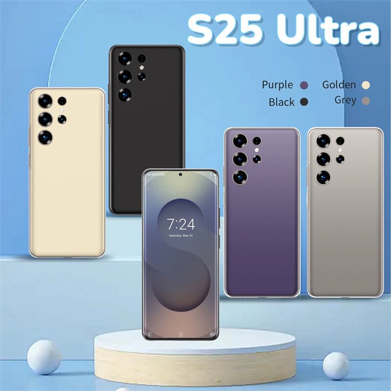 S25 Ultra 5G Smartphone - Manufacturer - 6.8-inch OLED 108MP Deca Core Global