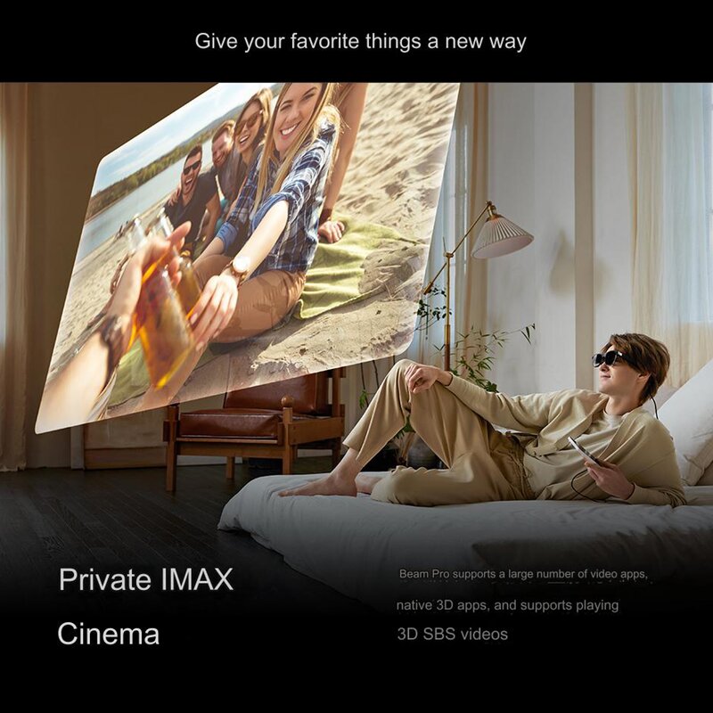 AR Smart Glasses Manufacturer - XREAL Air 2 Ultra with Shutter 3D >80" Virtual Screen 6Dof Space Hovering Translation