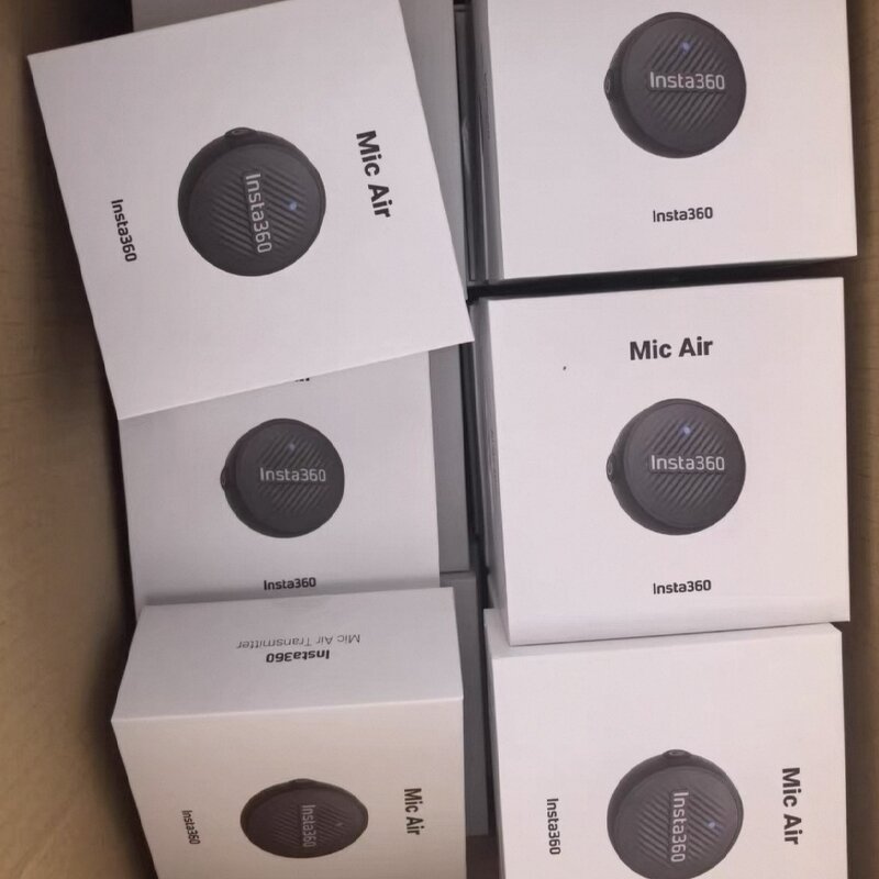 Lavalier Microphone Manufacturer - Insta360 X5 X4 X3 Mic Air Wireless Mini Noise-Canceling for Live Streaming and Vlogging