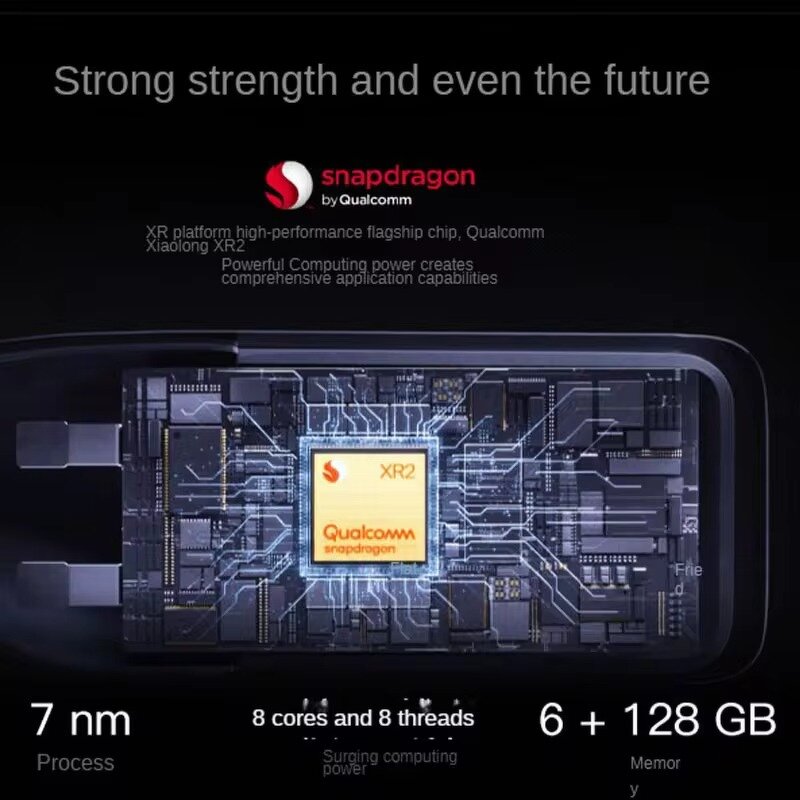 AR Smart Glasses Manufacturer - Rayneo X2 True Wireless Full Color Binocular XR Intelligent Translation Real-time Navigation