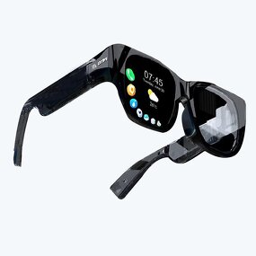 Smart AR Glasses Manufacturer - INMO Air 3D Real-Time Text Translation Prompt with Camera Full-Color True Wireless for Movie