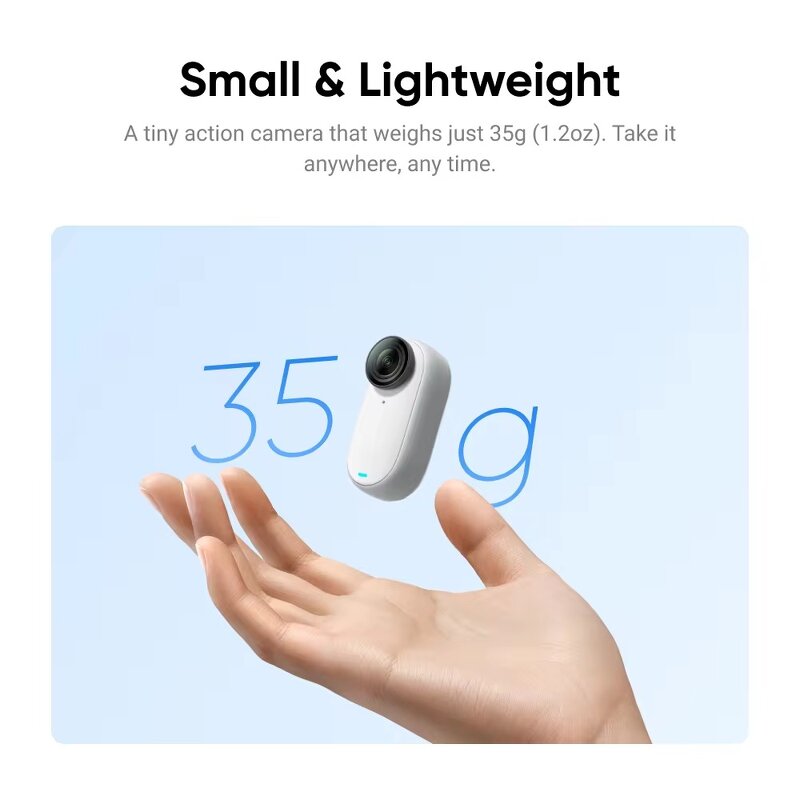 Action Camera Manufacturer - Insta360 GO3 Mini Sport 64G/128G with FlowState Stabilization Waterproof Vlog Accessories