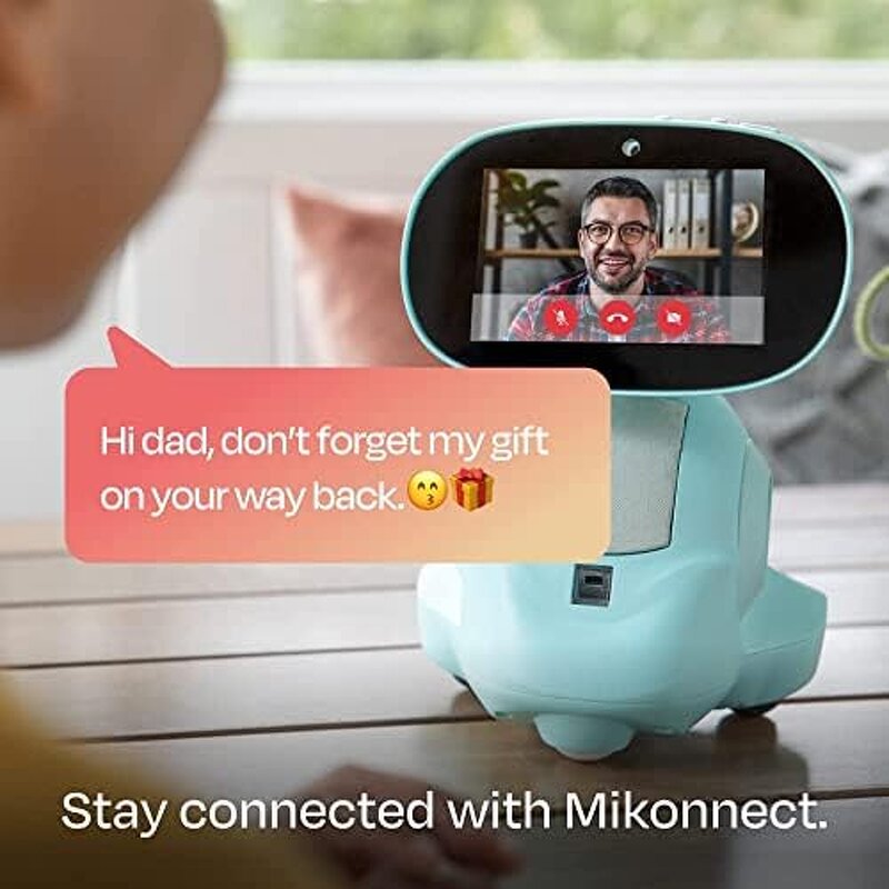 Smart Robot Manufacturer - Miko 3 AI-Powered Interactive Educational STEAM Learning OLED Display Voice Control for Kids Birthday
