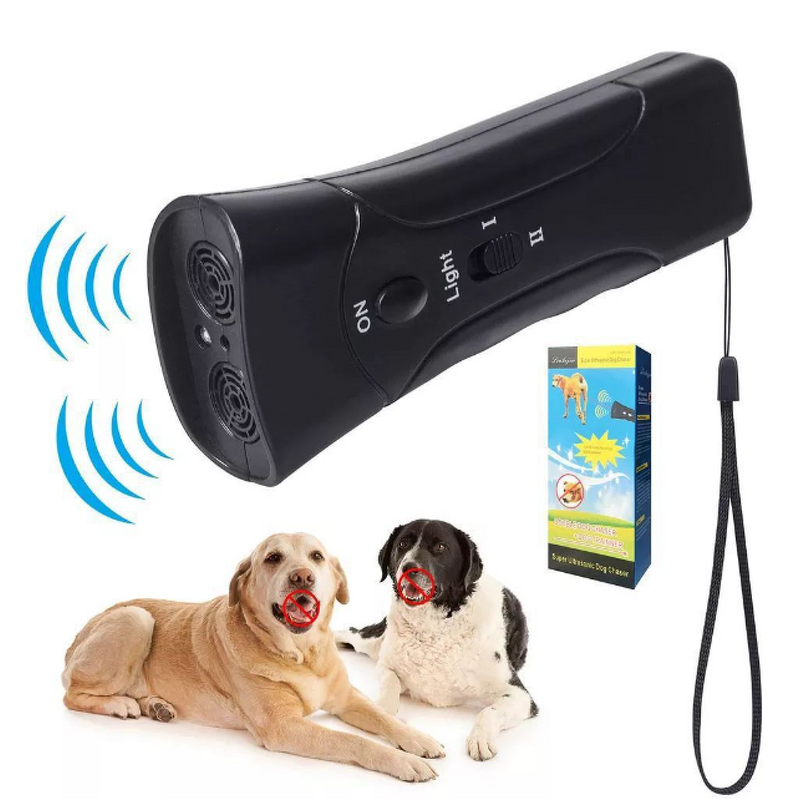 Dog Repeller Manufacturer - 3 in 1 Ultrasonic & Infrared Stop Barking Training Device