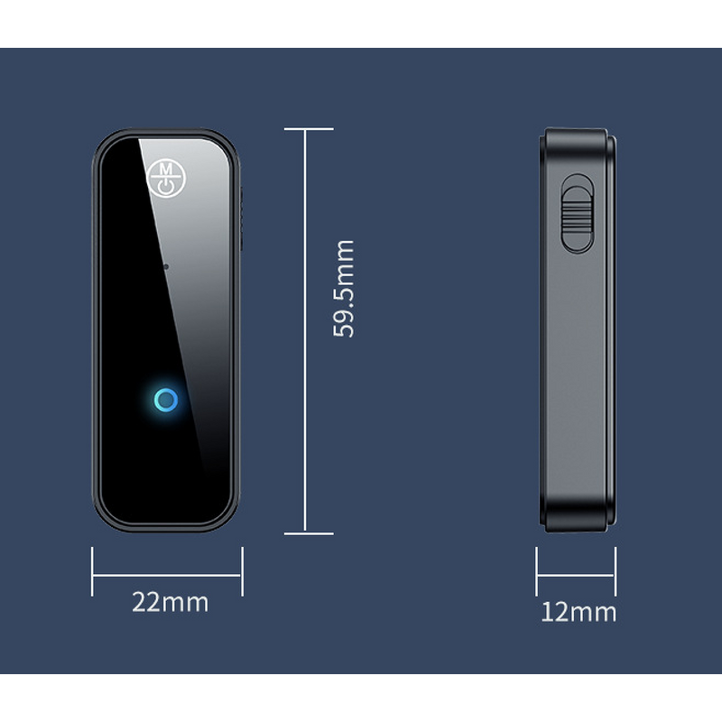 Bluetooth Adapter Manufacturer - 2 in 1 C28-compatible 5.0 Audio Wireless 3.5mm AUX Car Receiver Computer TV