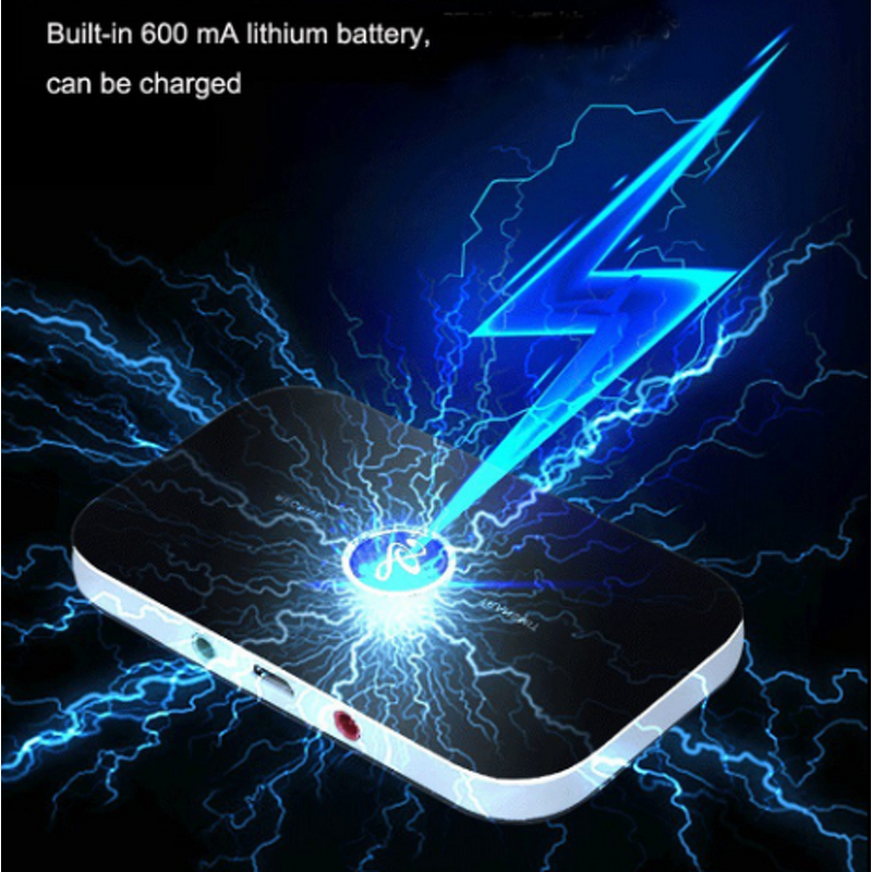 Bluetooth Adapter Manufacturer - B6 2 In1 Bt 5.0 Audio Receiver Transmitter for Sound System AUX 3.5mm