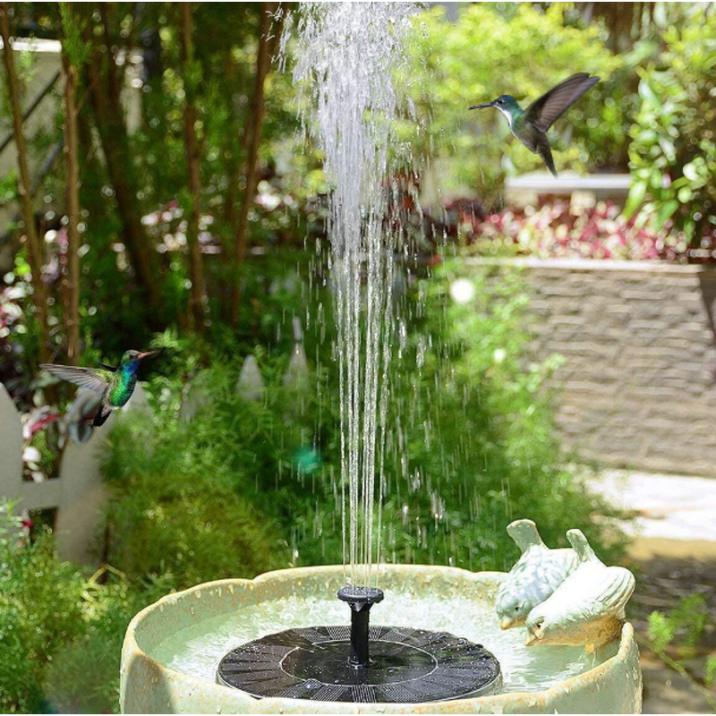 Solar Fountain Pump Manufacturer - Outdoor Garden Pond Decoration Submarined 1.5 W Floating for Pool Bird Bath