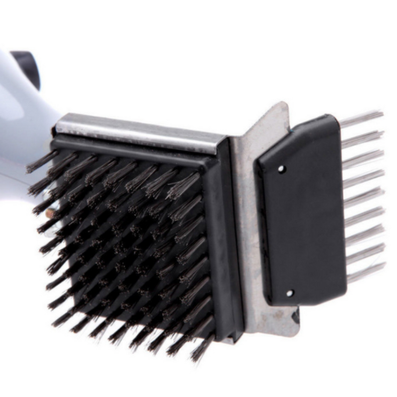 Grill Brush Manufacturer - Wholesale Bbq Easy Carry Barbeque Cleaning Sponge with Scraper