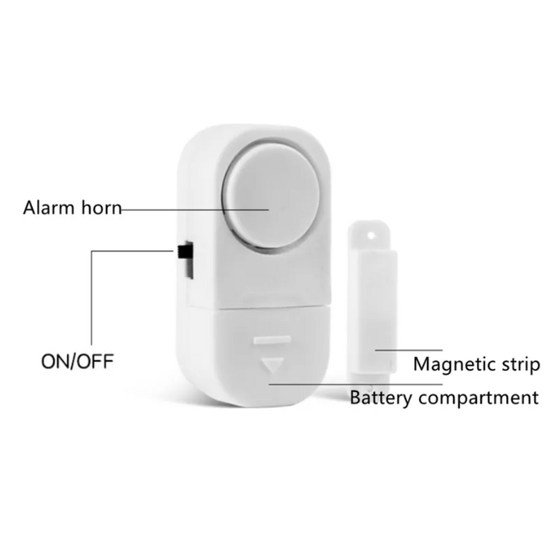 Alarm System Manufacturer - Wireless Home Door Window Entry Burglar with Magnetic Sensors