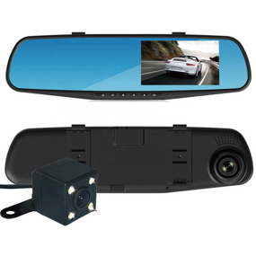 Dash Cam Manufacturer - T600 Car Black Box 24 Hours Security 4K Rear View Mirror Reverse with Night Vision