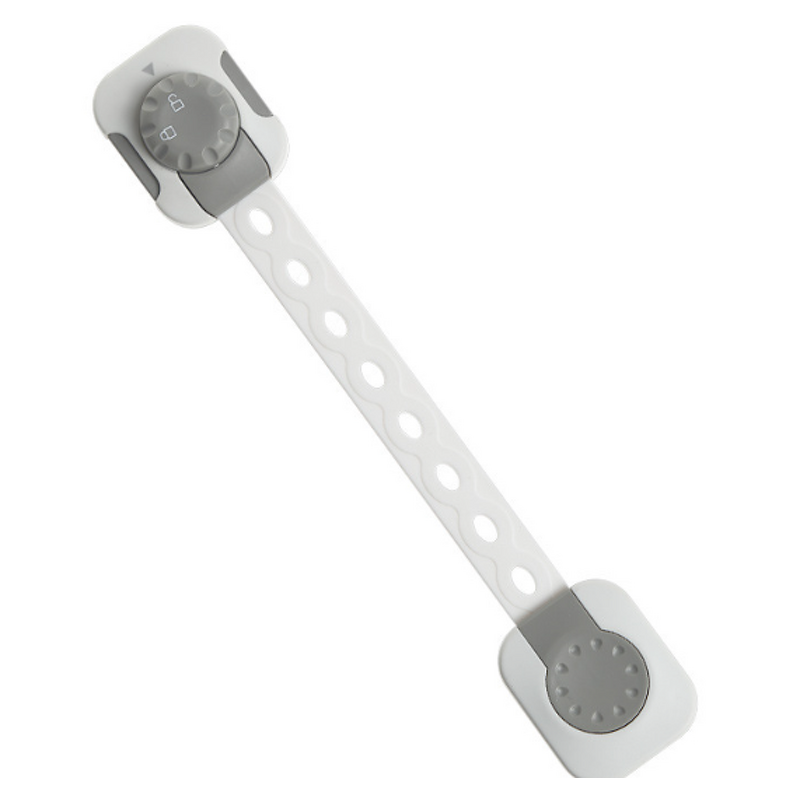Safety Locks Manufacturer - Baby Proof Cabinets Drawers with Adjustable Strap Length Double Lock Option