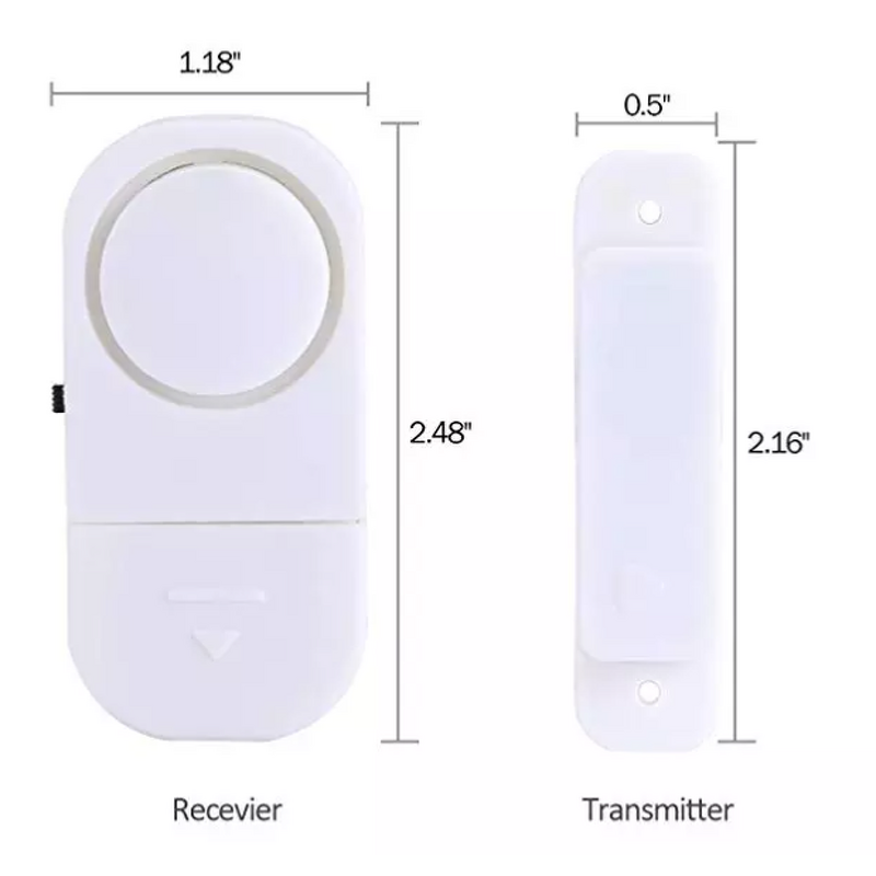 Alarm System Manufacturer - Wireless Home Door Window Entry Burglar with Magnetic Sensors