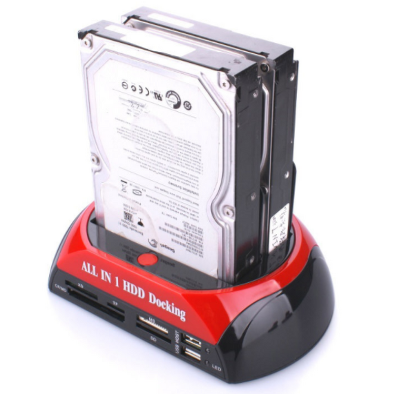 HDD Docking Station Manufacturer - SATA with Card Reader & Hub