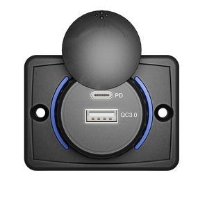 Car Charger Manufacturer - Factory Price 12v 24v QC3.0 PD Fast with Cover USB Socket