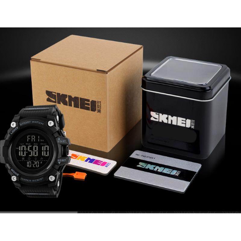 Digital Watch Manufacturer - SKMEI 1384 Men Sport 50 ATM Waterproof Resin Round