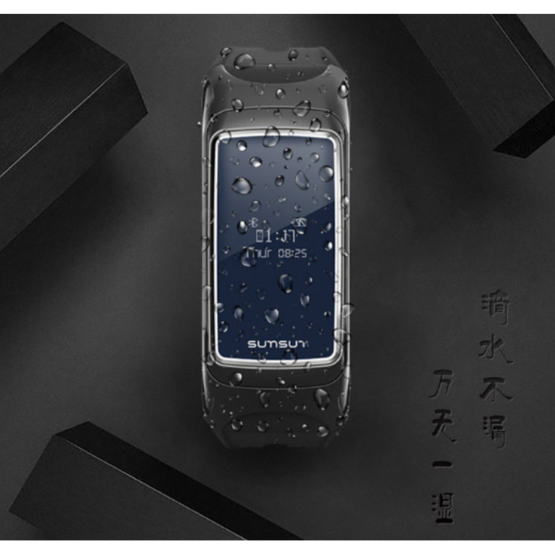 Smart Watch Bracelet Manufacturer - IP67 2 in 1 Fitness Heart Rate Monitor with Wireless Headset