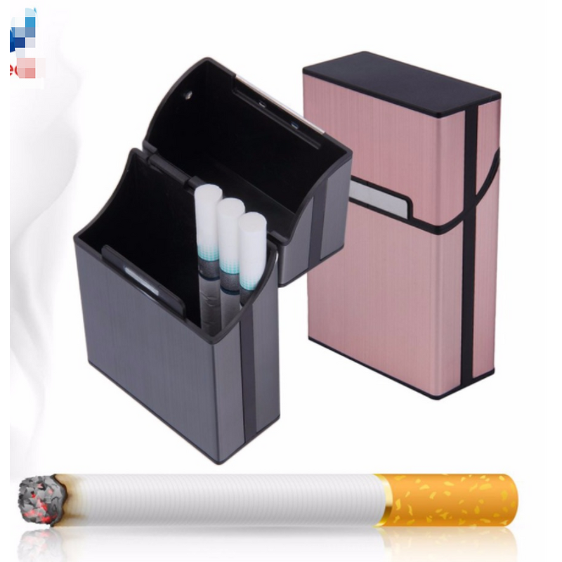 Cigarette Case Manufacturer - Hard Box Holder Tobacco Storage Metal Aluminum 20pcs Gift