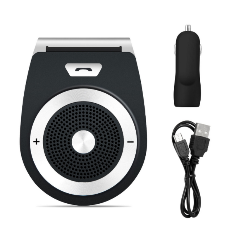 Car Kit Speaker Manufacturer - Stereo Bass Wireless BT 4.1 Speakerphone Handsfree for Smart Phone