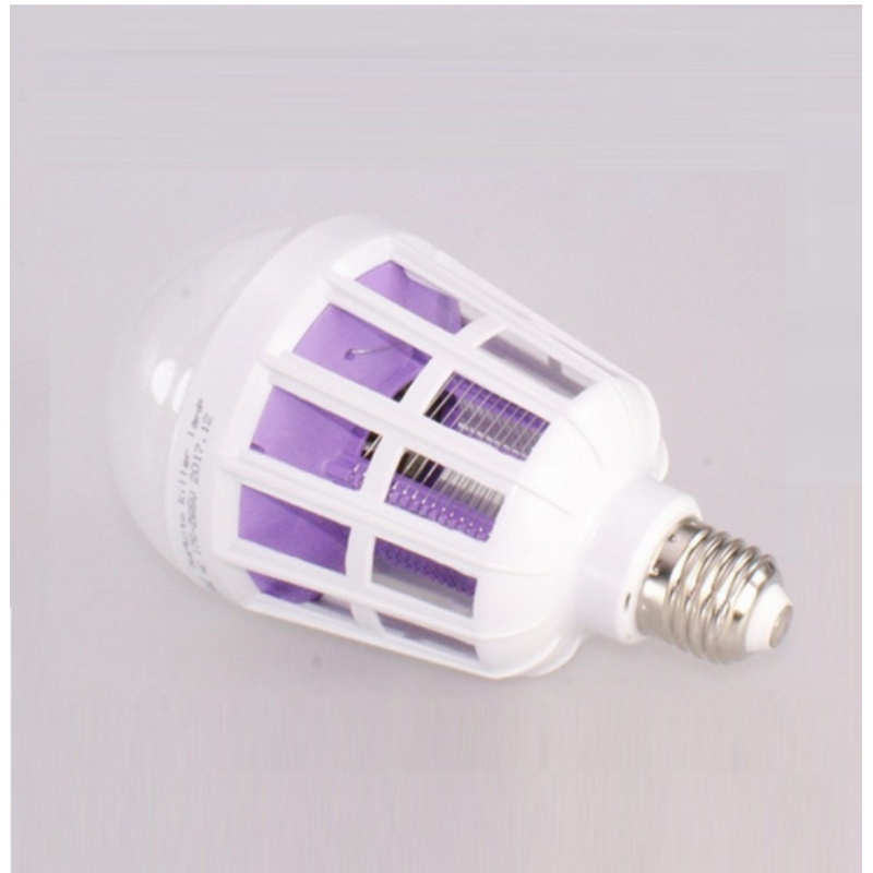 Mosquito Killer Lamp Manufacturer - 2 in 1 15W LED Bulb 220-240V Electric Trap for Outdoor Camping