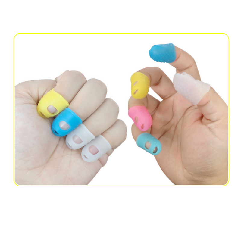 Finger Protector Manufacturer - Custom Heat Resistant Silicone Rubber Tips Cover Caps for Playing Guitar