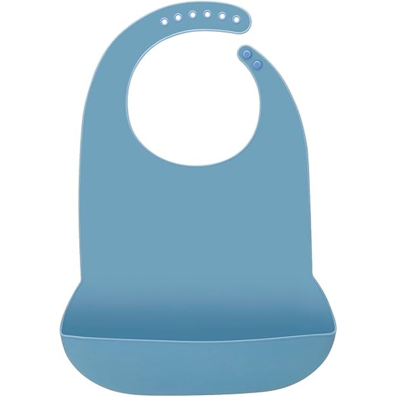 Apron Manufacturer - Customized Reusable Washable Water Resistant Silicone Sleeveless Adult Bibs for Elderly