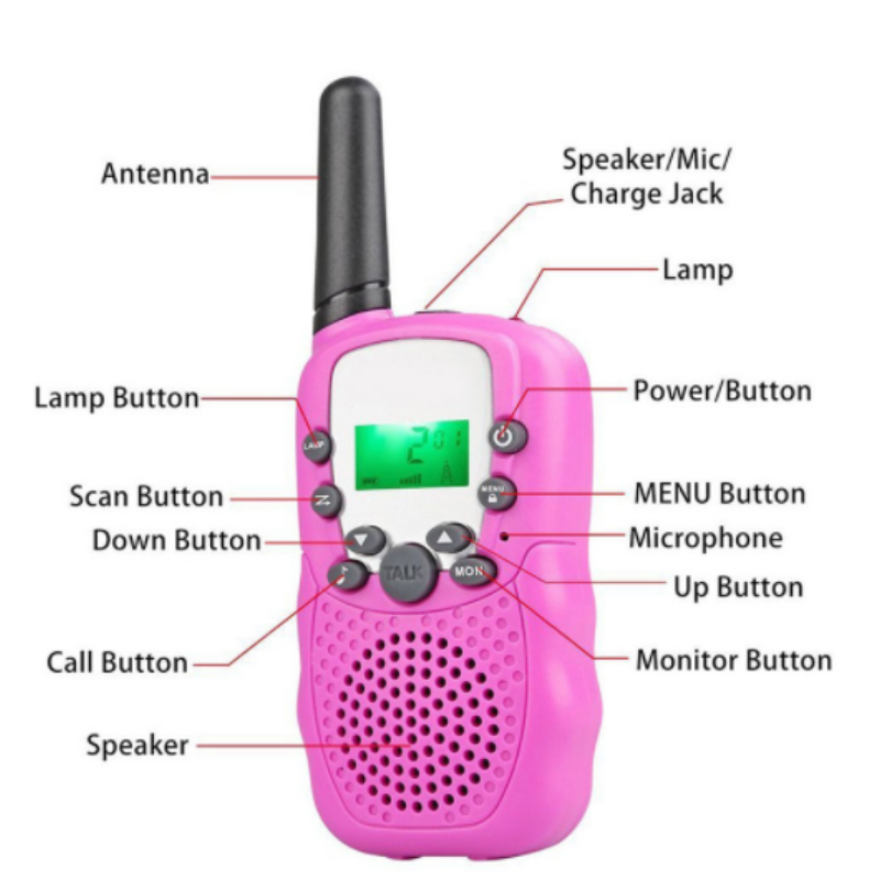 Walkie Talkie Manufacturer - 22 Channel FRS/GMRS Mini Kid T3 BAOFENG PMR446 0.5W Radio