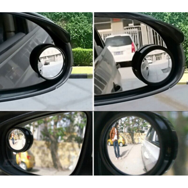 Blind Spot Mirror Manufacturer - 360 Degree Wide Angle Adjustable Rotation Round Car Rearview Auxiliary
